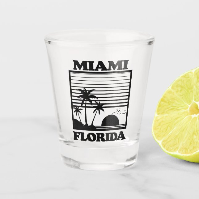 Verre A Shot Miami, Floride (Devant)