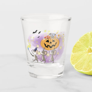 Verre A Shot Mic, Mac & Moe's Happy Halloween Shot glass
