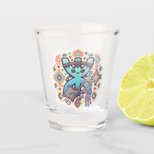Verre A Shot Mignon Kawaii Amazigh Yaz Symbole Berbère Autocoll