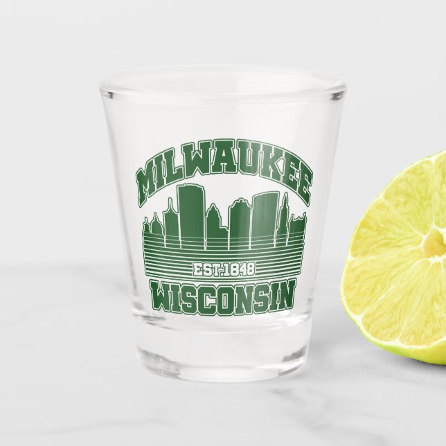 Verre A Shot Milwaukee, Wisconsin (Devant)