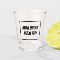 MINI BOIRE tendance MAXI FUN drôle unique