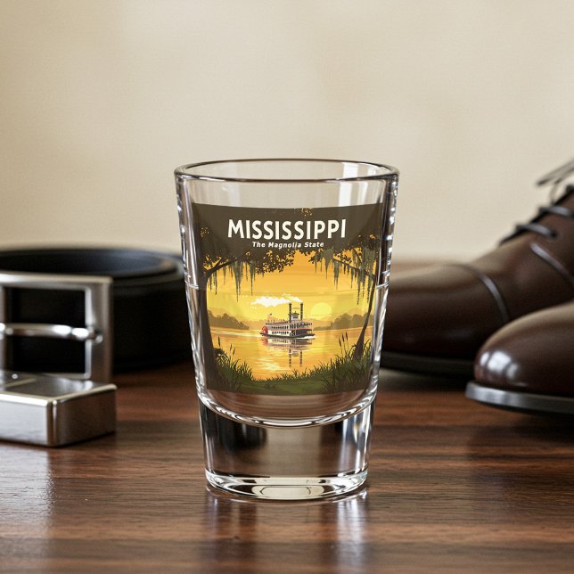 Verre A Shot Mississippi vintage (Créateur téléchargé)