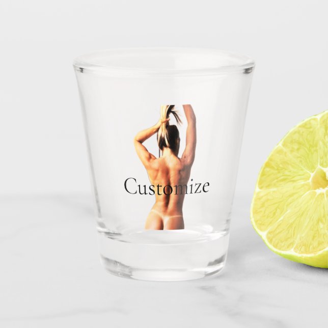Verre A Shot Modèle de fitness Tanlines Thunder_Cove (Devant)