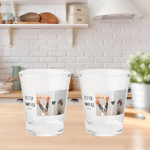 Verre A Shot Moderne Meilleur Fur Maman Photo de chien