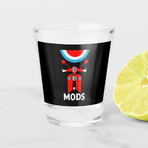 Verre A Shot Mods - Mods Et Rockers - Musique Britannique