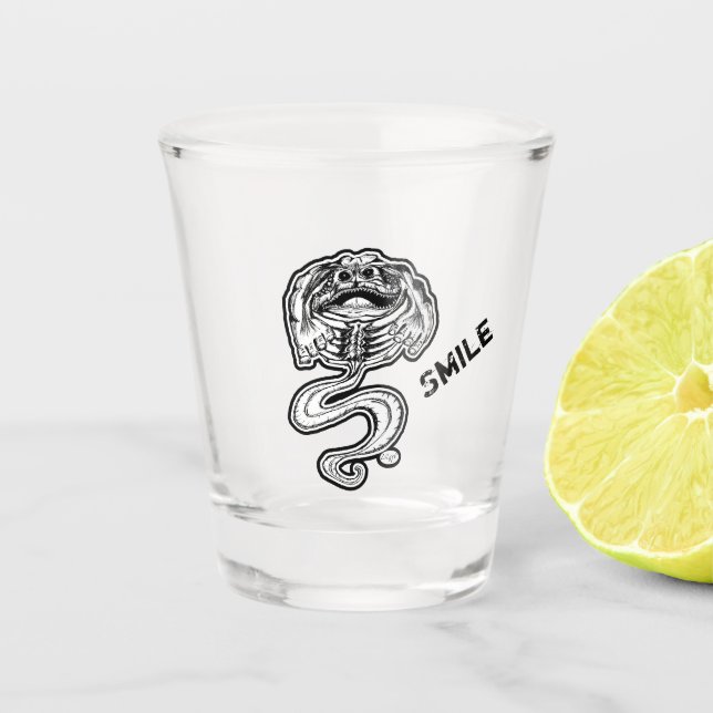 Verre A Shot Monster du sourire (Devant)
