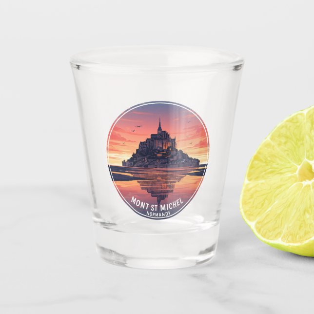 Verre A Shot Mont Saint-Michel (Devant)