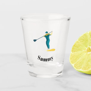 Verre A Shot Montez le pédalo