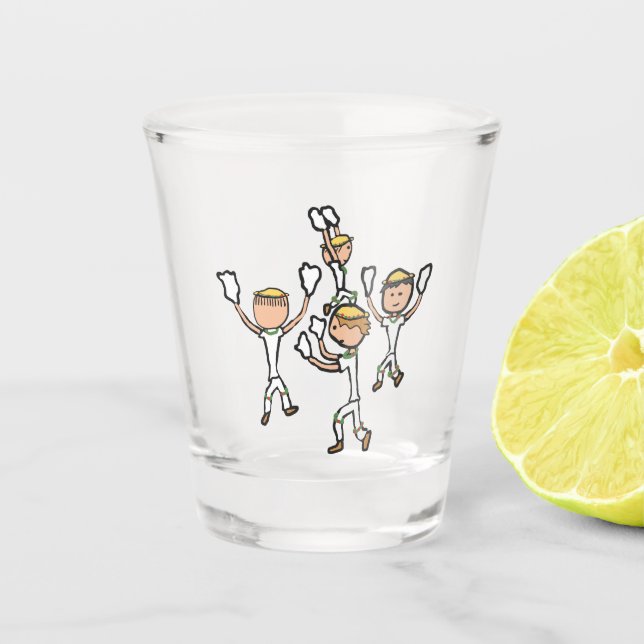 Verre A Shot Morris Dancing (Devant)