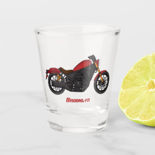 Verre A Shot moto de style croiseur cool