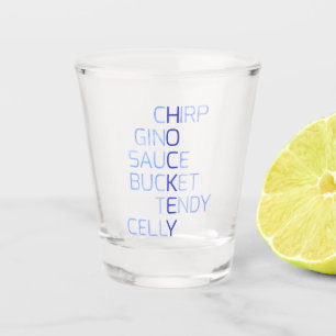 Verre A Shot Mots D'Épingle De Hockey, Gino, Celly, Tendances