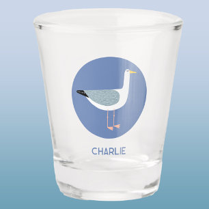 Verre A Shot Mouette personnalisée