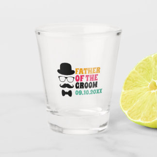 Verre à Shot Moustache Personnalisé – Père du Mari