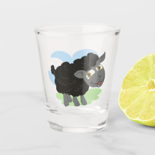 Verre A Shot Mouton noir