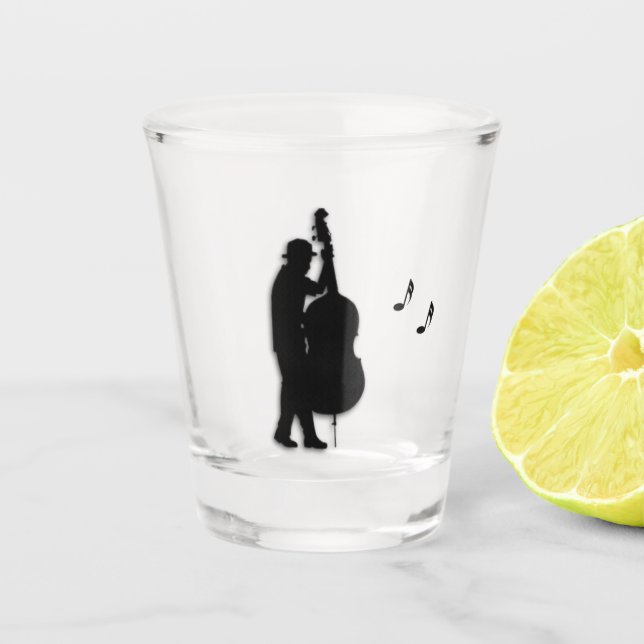 Verre A Shot Musicien du bassiste (Devant)