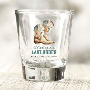Verre A Shot Nashville Dernier Rodeo Boots Bachelorette Party