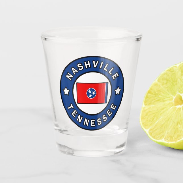 Verre A Shot Nashville Tennessee (Devant)