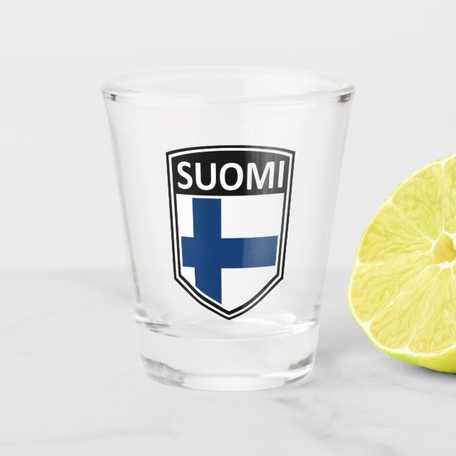 Verre A Shot National - Suomi (Devant)