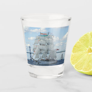Verre A Shot Navire d'entraînement de la marine indienne Tarang