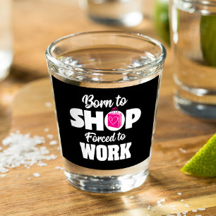 Verre A Shot Né Pour Faire Du Shop Obligé De Travailler