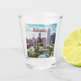 Verre A Shot Nebraska City Skyline Omaha