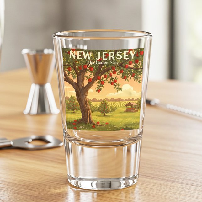 Verre A Shot New Jersey vintage (Créateur téléchargé)