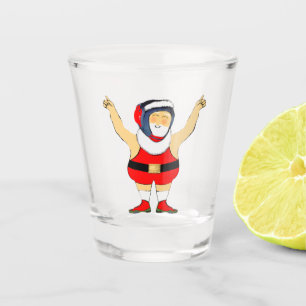 Verre A Shot Noël de lutte