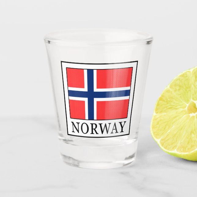 Verre A Shot Norvège (Devant)