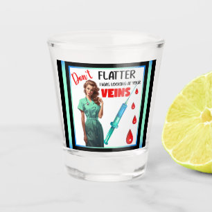 Verre A Shot Nourriture Nostalgique mignonne_ Ne vous faites pa