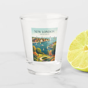 Verre A Shot Nouveau Londres Connecticut
