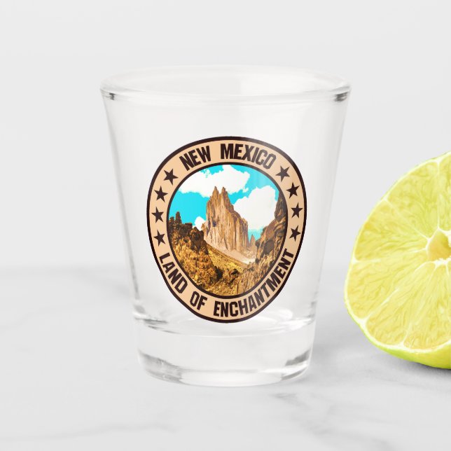 Verre A Shot Nouveau-Mexique (Devant)