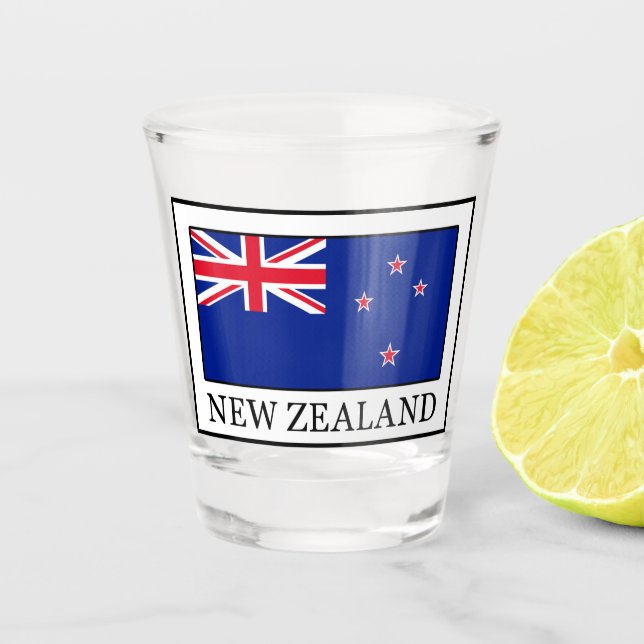 Verre A Shot Nouvelle-Zélande (Devant)