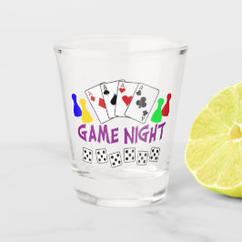 Verre A Shot Nuit du jeu