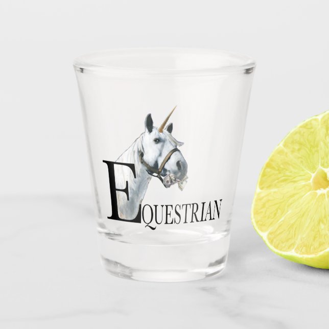 Verre A Shot oeillet équatorien unicorne (Devant)