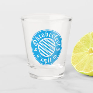 Verre A Shot Oktoberfest O’zapft Est Allemagne Bavaroise