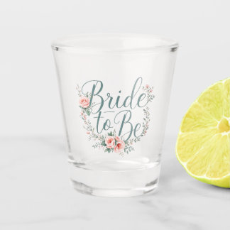 Verre A Shot Oreiller Fleurs Roses Roses Blush Future Mariée