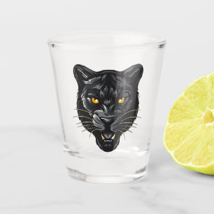 Verre A Shot Panthère noire