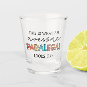 Verre A Shot Paralegal Awesome Assistant juridique amusant