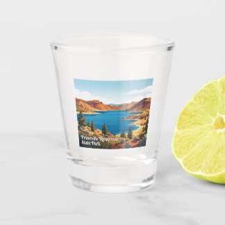 Verre A Shot Parc d'État de Prineville Reservoir Oregon