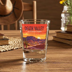 Verre A Shot Parc national de la vallée de la Mort vintage