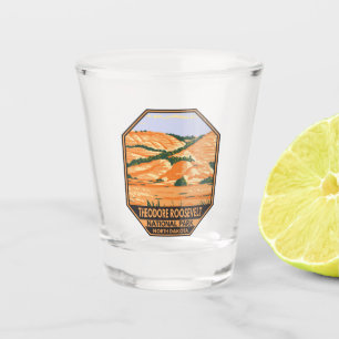 Verre A Shot Parc national de Theodore Roosevelt Vintage