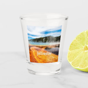 Verre A Shot Parc national de Yellowstone Monts Nature Animaux