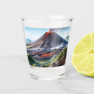 Verre A Shot Parc national des volcans d'Hawaii