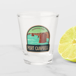 Verre A Shot Parc national Port Campbell Australie Vintage