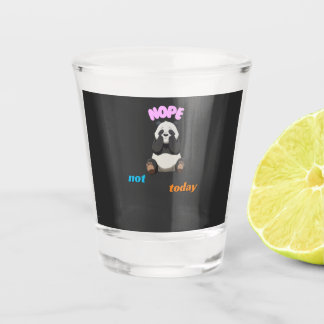 Verre A Shot Pas aujourd'hui : Embrassez les Vibes de Panda