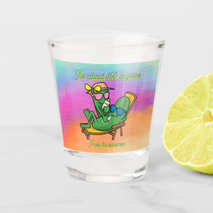 Verre A Shot Passer l'écran solaire