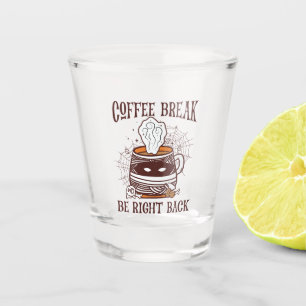 Verre A Shot Pause café - Thème Halloween