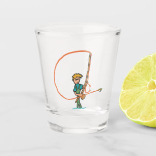 Verre A Shot Pêche à la mouche