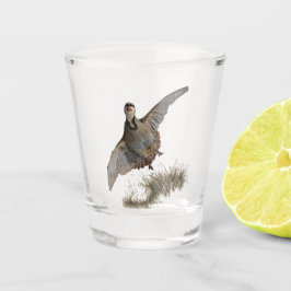 Verre A Shot Perdrix de Chukar, Art