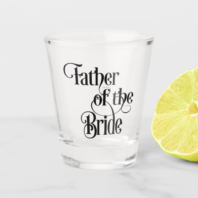 Verre A Shot Père de la mariée (Devant)
